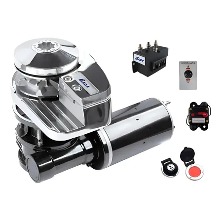 Guincho Elétrico Âncora Bada 900w Inox Para Barcos 20-35 Pés 12v