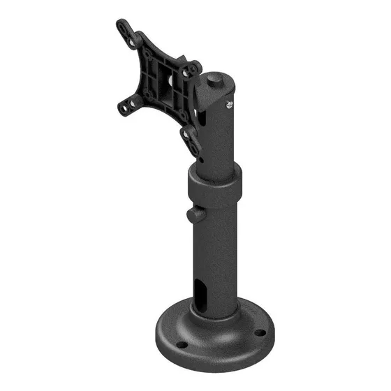 Suporte Monitor De Balcão Ajuste Telescópico Cor Preta