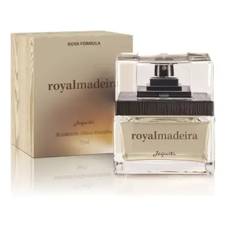 Perfume Royalmadeira Desodorante Colônia Masculino 75ml