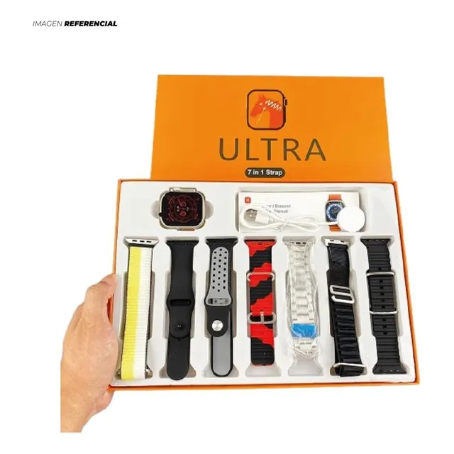 Reloj Smart Inteligente 7 Correas