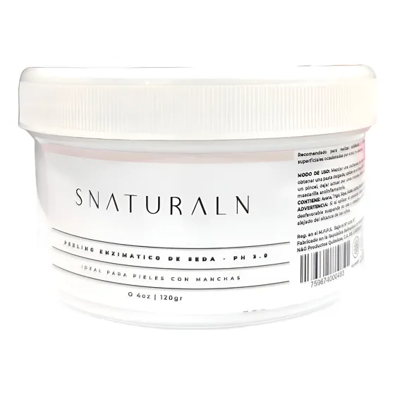 Peeling Enzimático Seda Exfoliante Aclarante 120g Snaturaln
