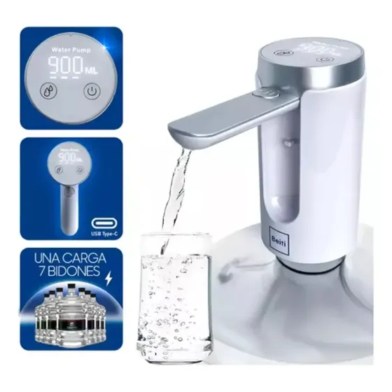 Dispensador de Agua Recargable Portátil Beiti Home Design para Bidón