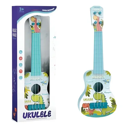 Ukelele De Dinosaurio Instrumento Musical Juguete Para Niños