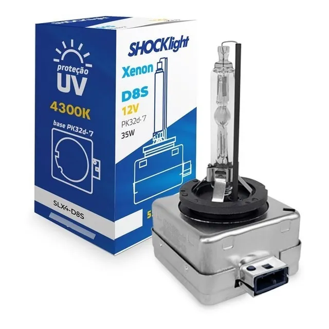 Lâmpada Farol Xenon D8s / Mod Original / 4300k / 35w 12v