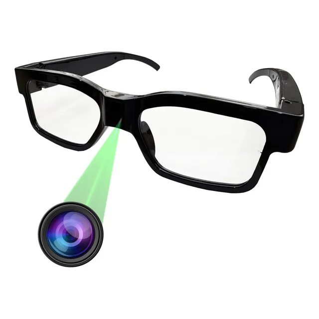 Lentes Con Camara Espia Dvr Fullhd 1080p Max 32gb Super Slim Delgados Elegantes De Gogo Electronics Color Negro
