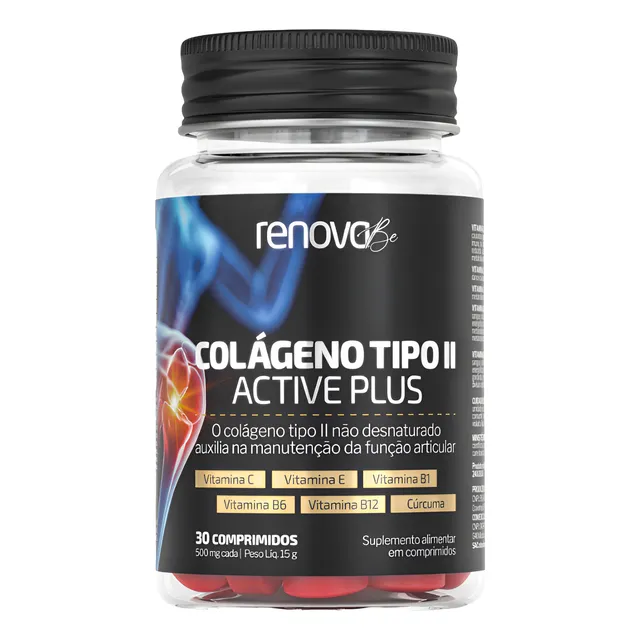 Colágeno Tipo 2 Active Plus 30 Comp Renova Be Original