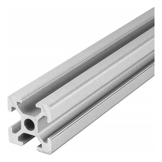 Perfil Aluminio (t-slot) 20x20 Plateado 1000mm - Cimech 3d
