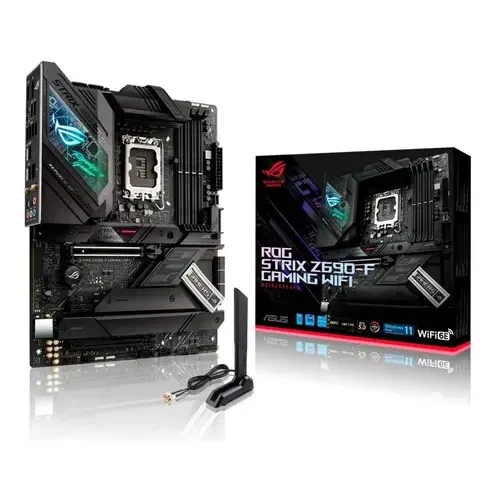 Placa Mãe Asus Rog Strix Z790-f Gaming Wifi Lga1700 Ddr5 Cor Preto