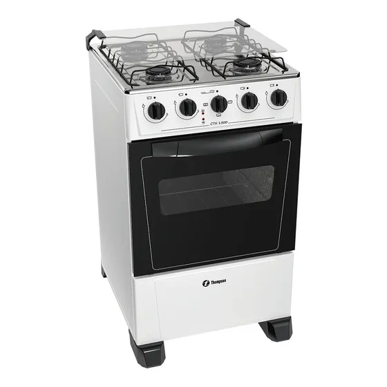 Cocina Thompson Combinada Cth 1500 Gas Blanca Dimm