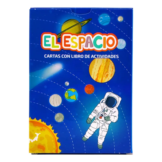 Juego De Cartas Didácticas Sobre El Espacio Con Actividades