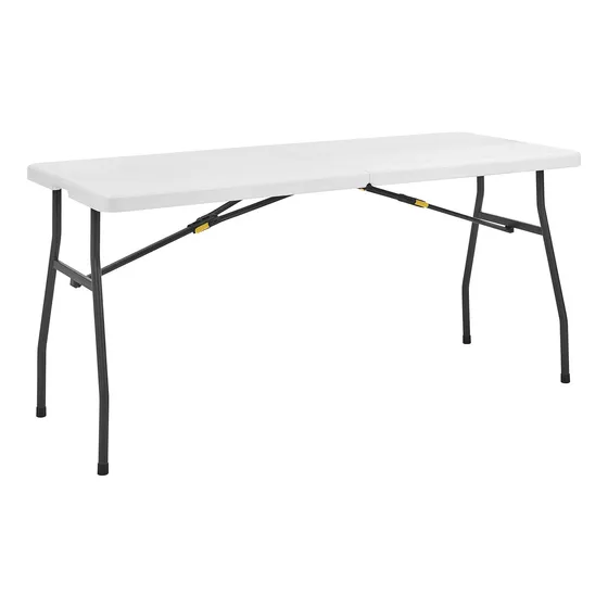 Mesa Plegable 1.5m Living And More Blanca Multiusos