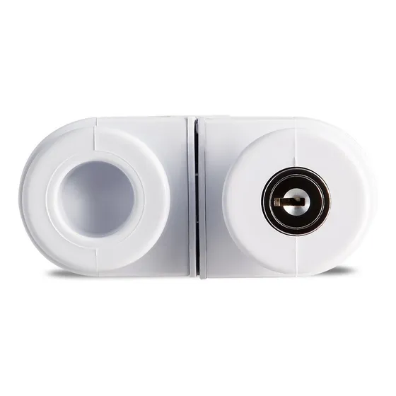 Fechadura De Pressão Para Fechamento Sacada Vidro/vidro 8mm