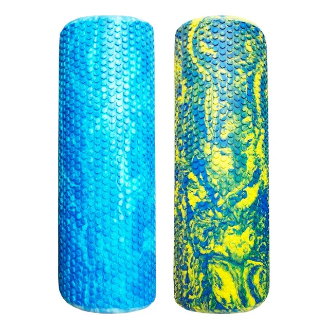 Rolo Sensitvo Pilates 45cm Macizo Rodillo Yoga Gym - El Rey