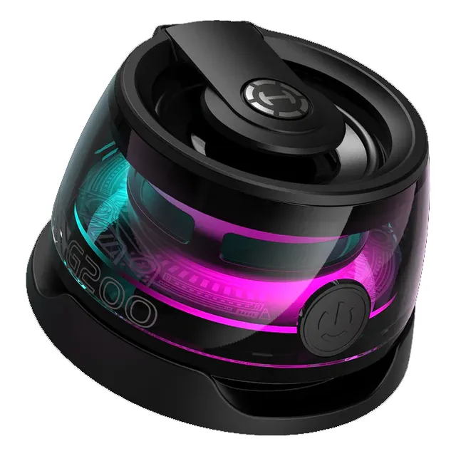 Parlante Bluetooth Magnético Para Iphone Samsung Portátil Negro