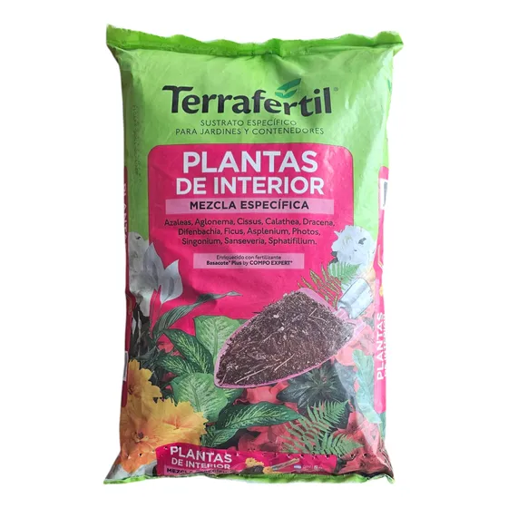 Tierra Especial Para Plantas De Interior. Sustrato Preparado