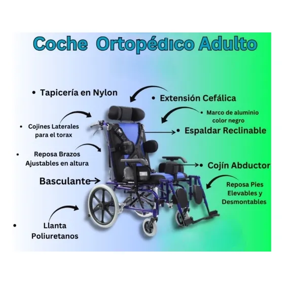 Silla De Rueda Coche Para Adulto