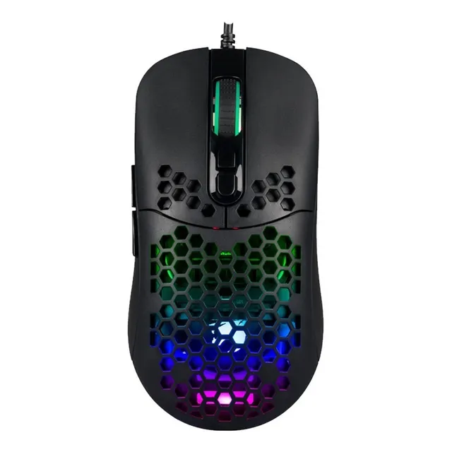 Mouse Gaming Yaguaret Mantis Negro Rgb Gmmantisygt