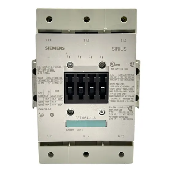 3rt1054-1ar36 Siemens Contactor