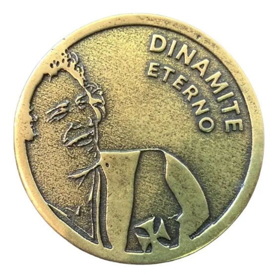 Moeda Do Vasco Da Gama Roberto Dinamite Eterno - Oficial