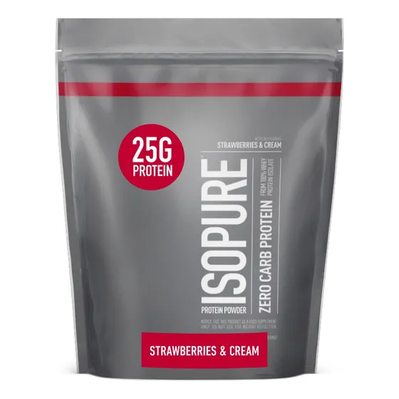 Proteína En Polvo Isopure Zero Carb Whey Isolate 454 G Fresa