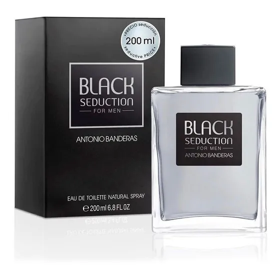 Perfume Black Seduction De Antonio Banderas 200ml Original
