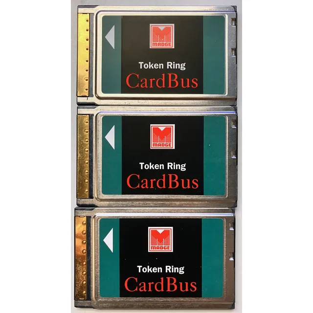 Token Ring Pcmcia Madge 16/4 Laptop - Card Bus