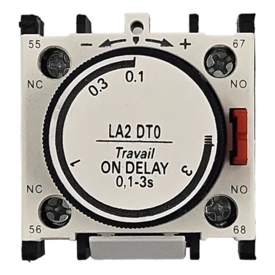 Bloque Temporizador Para Contactor