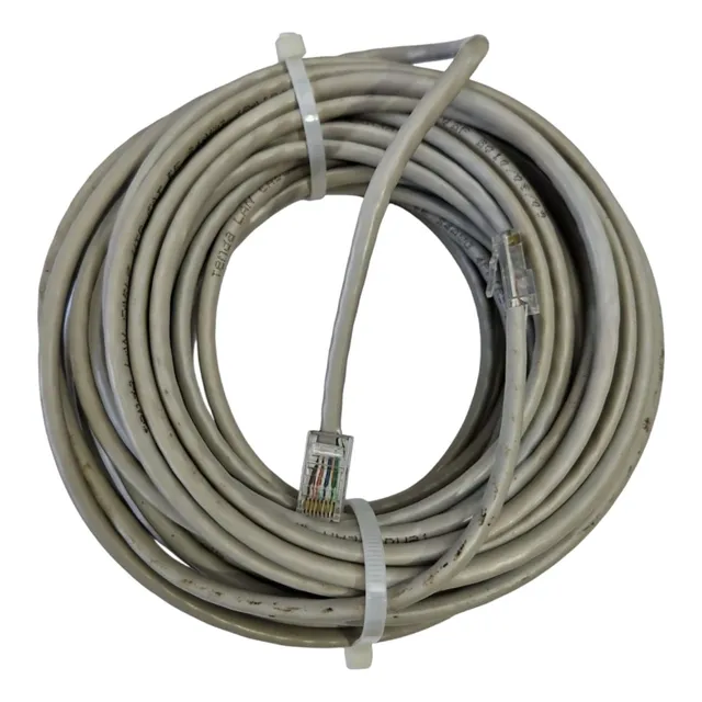 Cable Internet Red Ethernet Lan Con Fichas Rj45 15 Metros