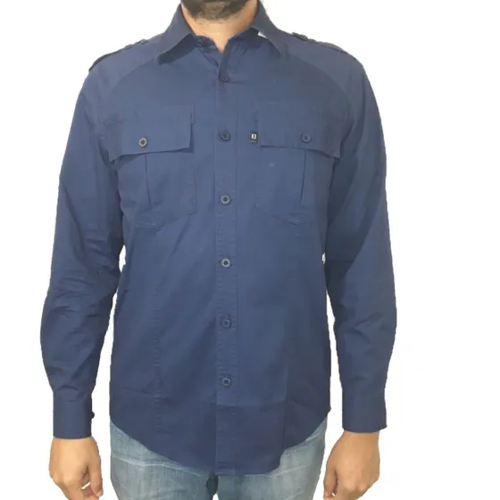Camisa Ke Cl07-11 Algodón Hombre Adulto.