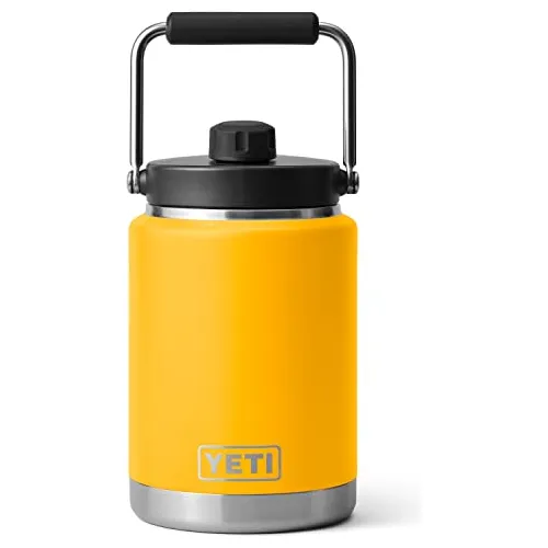 Yeti Rambler Media Gallon Jug, Acero Insonorizado Wfmmu