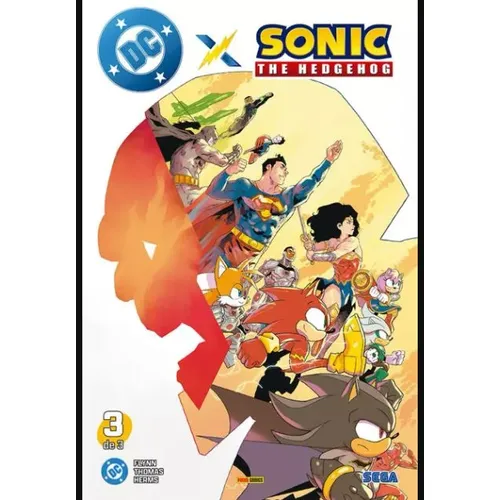 Livro Dc X Sonic 01, De Flynn, Ian. Editorial Panini, Capa Mole