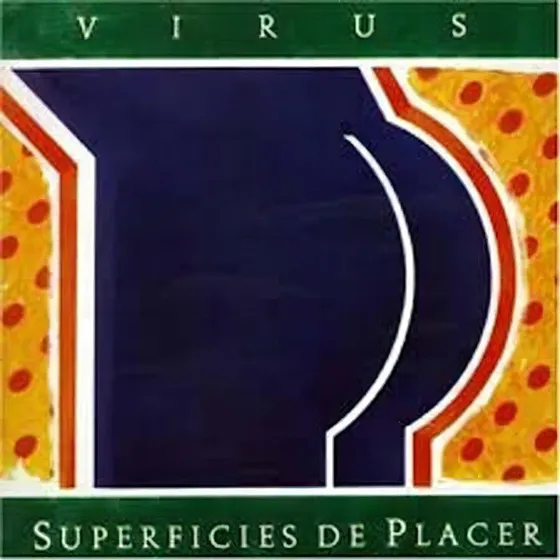 Vinilo Virus Superficies De Placer Lp Reedicion 2015