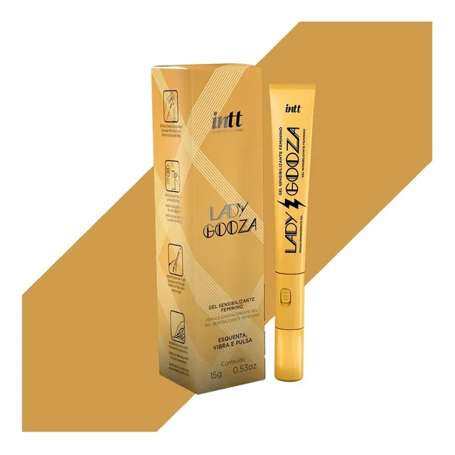 Gel Íntimo Lady Gooza Intt Sensibilizante Femenino Vibrador Sabor Tutti - Frutti