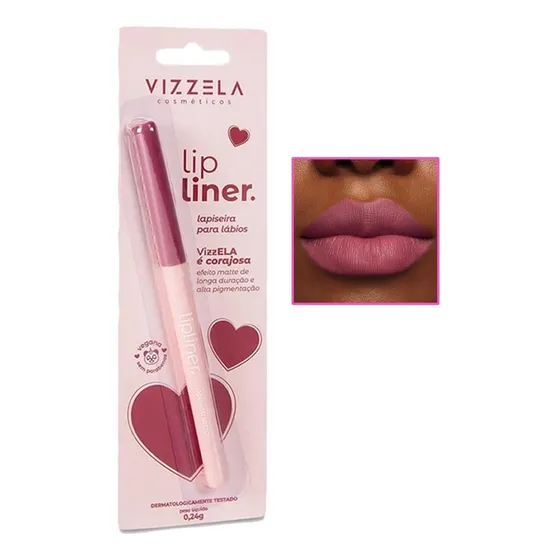 Lapiseira Labial Lipliner - Vizzela - Contorno Dos Lábios