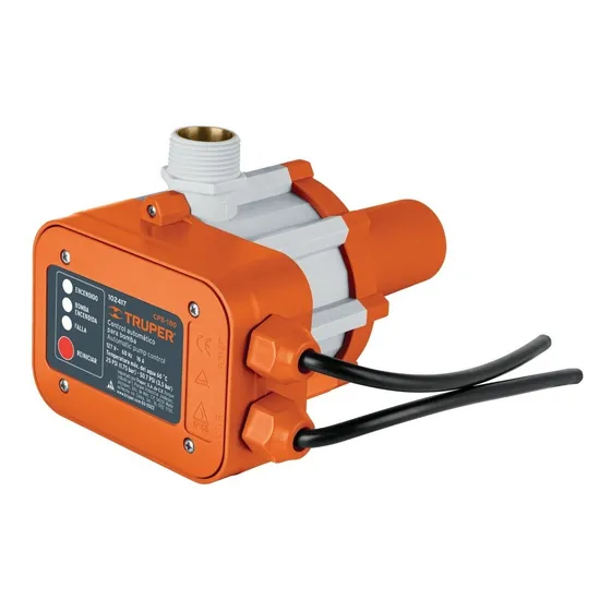 Control Automático De Presión De Bombas Para Agua, 180°