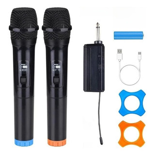 Microfones DinĂąmico Sem Fio Duplo Profissional RecarregĂĄvel Microfones DinĂąmico Sem Fio Duplo Profissional RecarregĂĄvel