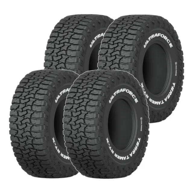 Set X 4 Llantas 265/70r16 Ultraforce Terra Tamer Rtx 121/118