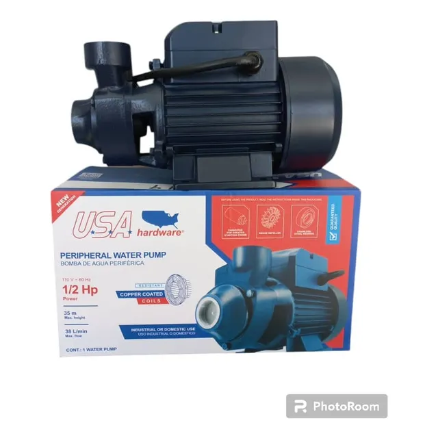 Bomba 1/2 Hp 100% Cobre Usa