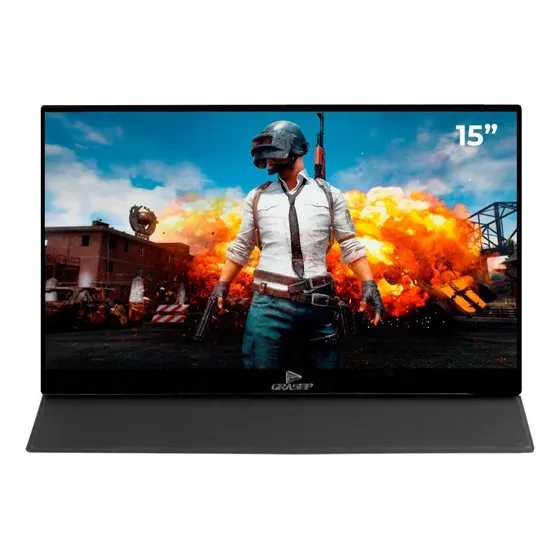 Monitor Portatil Tela Lcd 15'' Gamer Peso Leve Grasep D-TELA1