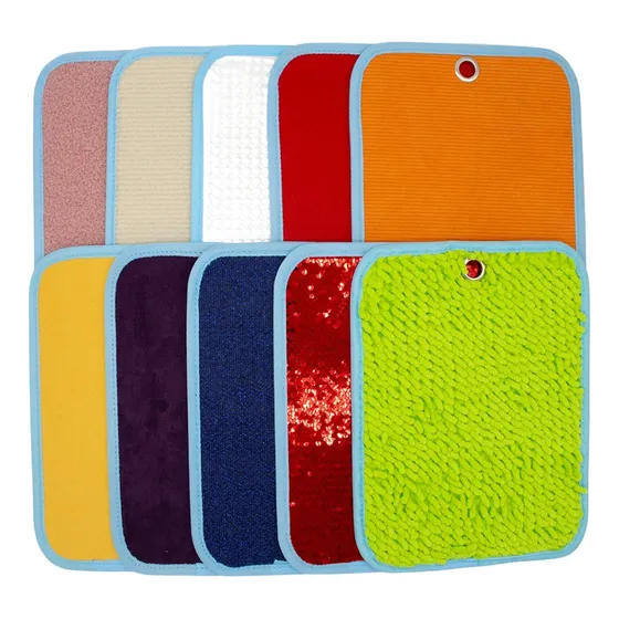 Tapete Sensorial Com 10 Placas Táteis Diversificadas Sensii