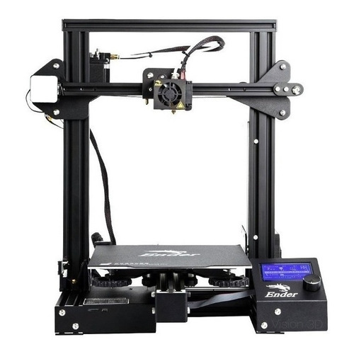 Impresora Creality 3D Ender-3 Pro color negro 100V/265V con tecnología de impresión FDM
