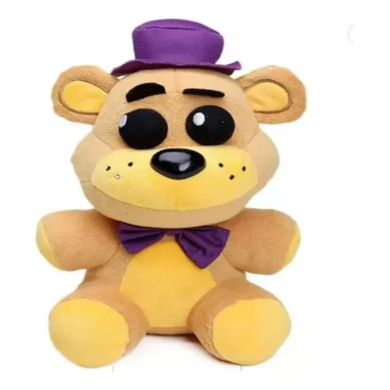 25 Cm Cinco Noches En Freddy's 4 Fnaf Freddy Dorado