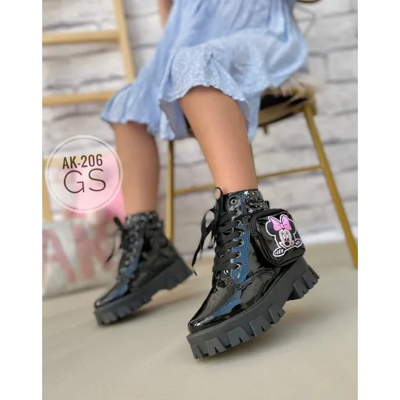 Bota Rockera Para Niña  Calzado Niña 