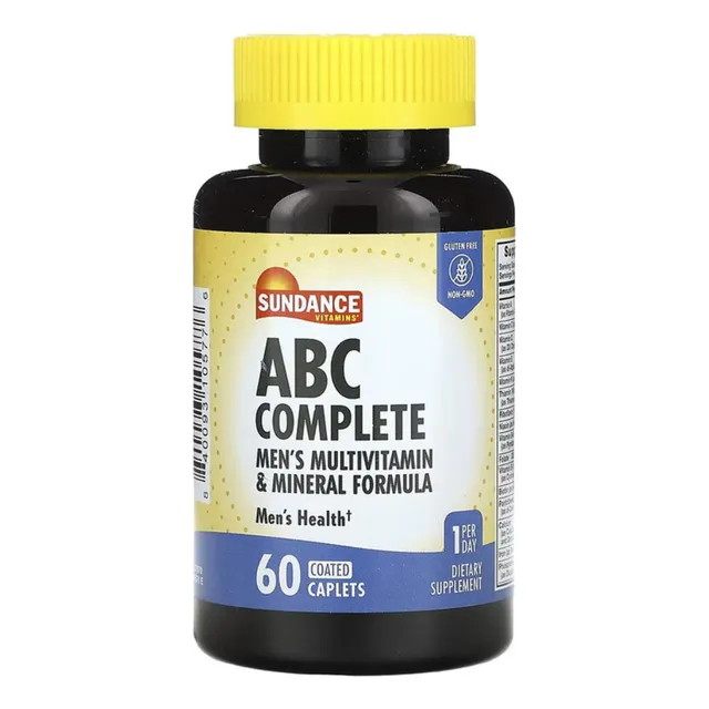 Multivitaminico Abc Para Hombre 60 Tabletas Recubiertas