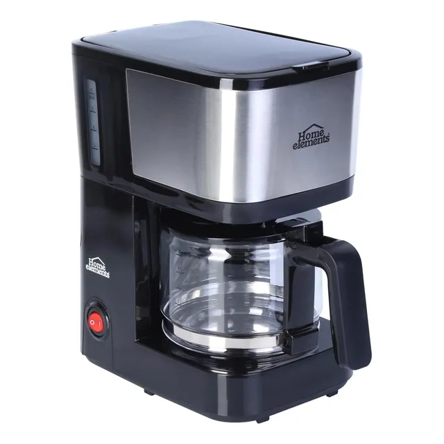Cafetera 6 Tazas Home Elements Eléctrica Con Jarra De Vidrio