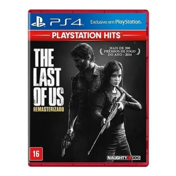 Jogo Ps4 The Last Of Us 1 Remaster Mídia Física Lacrado Hits