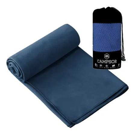 Toalla De Microfibra Camping Secado Rapido Portatil 80x160cm