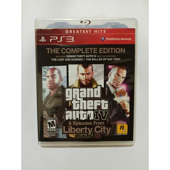Gta 4 Complete Edition Ps3 Mídia Física