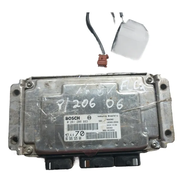 Módulo Injeção Peugeot/206 207 1.4 8v. Flex 2004/08.