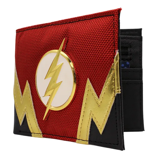 Cartera Billetera Inspirada En The Flash Dc Comics Regalo
